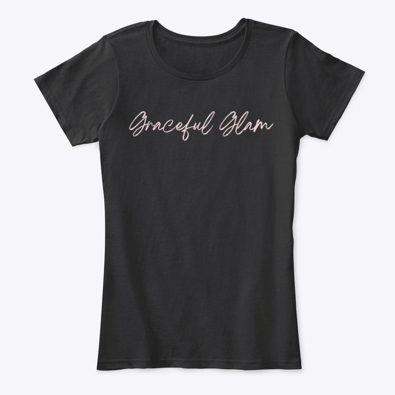 Graceful Glam Script Tee